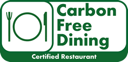 Carbon Free Dining Certified Restaurant - V rev Man