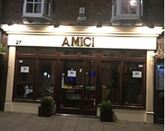 Carbon Free Dining Certified Restaurant - Amici Bedford