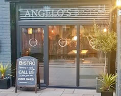 Carbon Free Dining - Angelo's Bistro - Duffield - Derbyshire